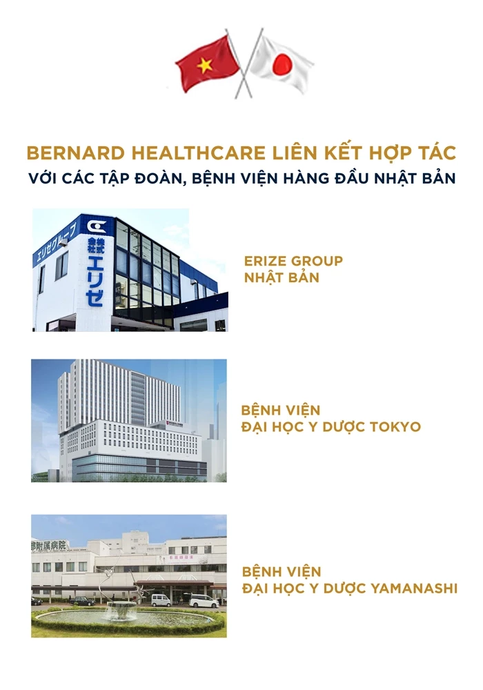 Bernard Healthcare hợp tác quốc tế, liên kết chiến lược với các bệnh viện hàng đầu Nhật Bản